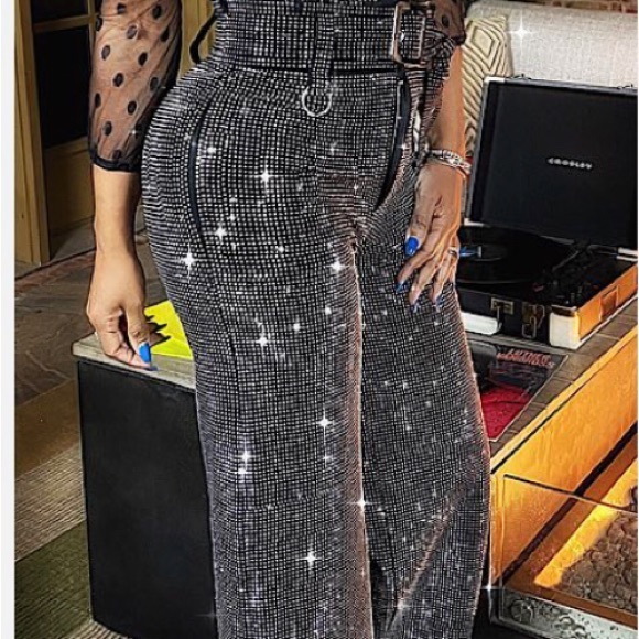 Statement wide leg pants - Picture 12 of 13